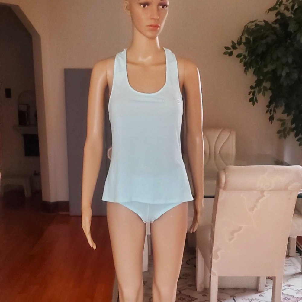 Womens Sleep Tank & Short Set
